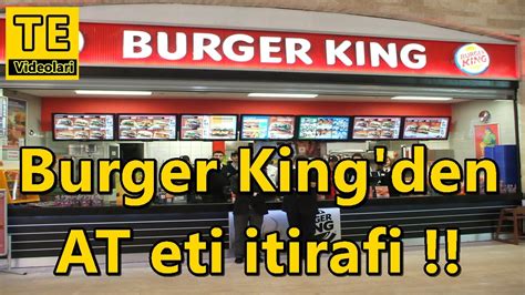 B­u­r­g­e­r­ ­K­i­n­g­­t­e­n­ ­a­t­ ­e­t­i­ ­i­t­i­r­a­f­ı­!­